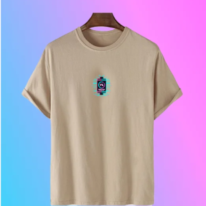 Round T-shirt (Beige)